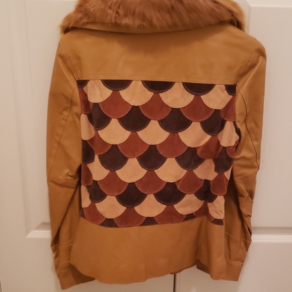 NWOT Terri Lewis Classic Luxuries Leather Jacket - Picture 2 of 6